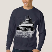 SS Edmund Fitzgerald ~ The Mighty Fitz Trui (Voorkant)