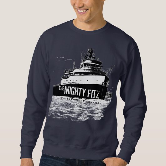 SS Edmund Fitzgerald ~ The Mighty Fitz Trui (Voorkant)