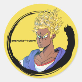 SS efloW Ronde Sticker