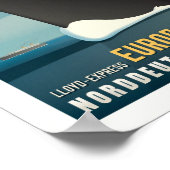 SS Europa Art Deco Travel Poster (Hoek)