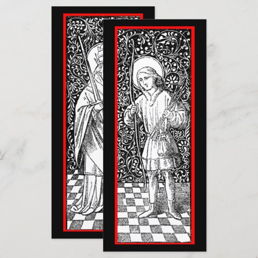 SS. Fabian & Sebastian (BG 01)-kaart (Voorkant / Achterkant)