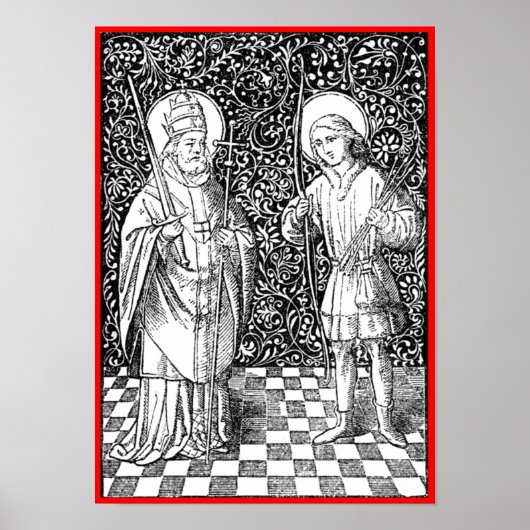 SS. Fabian & Sebastian (BG 01) Poster (Voorkant)