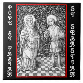SS. Fabian & Sebastian (BG 01) Tegeltje (Voorkant)