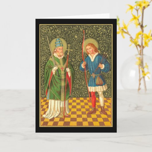 SS. Fabian & Sebastian (PA 01) Kaart (Gele Bloem)