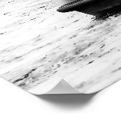 SS Frankrijk in Boston Poster (Hoek)