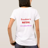 SS_Freedom is natuurlijk T-shirt (Achterkant)