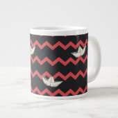SS Georgie Boat Chevron Pattern Grote Koffiekop (Voorkant rechts)