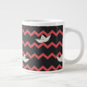 SS Georgie Boat Chevron Pattern Grote Koffiekop (Rechts)