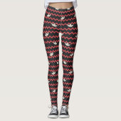 SS Georgie Boat Chevron Pattern Leggings (Voorkant)