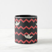 SS Georgie Boat Chevron Pattern Mok (Midden)