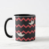 SS Georgie Boat Chevron Pattern Mok (Links)