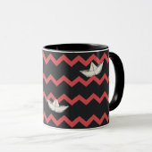 SS Georgie Boat Chevron Pattern Mok (Voorkant rechts)