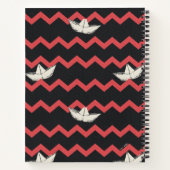 SS Georgie Boat Chevron Pattern Notitieboek (Achterkant)