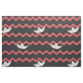 SS Georgie Boat Chevron Pattern Stof (Fat Quarter)