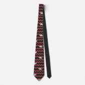 SS Georgie Boat Chevron Pattern Stropdas (Voorkant)