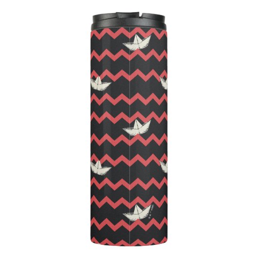 SS Georgie Boat Chevron Pattern Thermosbeker (Achterkant)