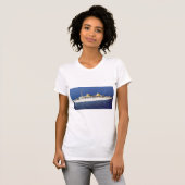 SS Gripsholm in Zee T-shirt (Voorkant volledig)