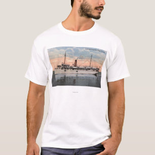 SS Indianapolis Steamer Uitzicht T-shirt