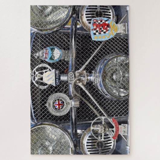 SS Jaguar 100. Legpuzzel (Verticaal)