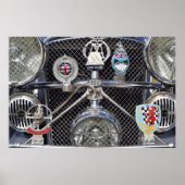 SS Jaguar 100. Poster (Voorkant)