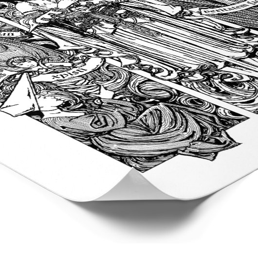 SS. Joan, Louise en Francis 8" x 10" Print (Hoek)