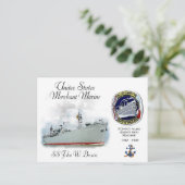 SS John W. Brown (Bevrijdingsschip) Briefkaart (Staand voorkant)