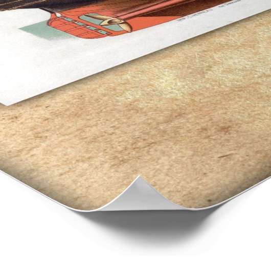 SS La Provence Cutaway/Inboard Profile Poster (Hoek)