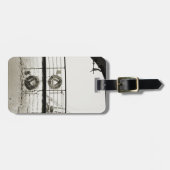 SS Luxury Liner Cruise Ship 1930 Deck Bagagelabel (Voorkant horizontaal)