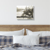 SS Luxury Liner Cruise Ship 1930 Deck Canvas Afdruk (Insitu (Slaapkamer))