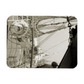 SS Luxury Liner Cruise Ship 1930 Deck Magneet (Horizontaal)