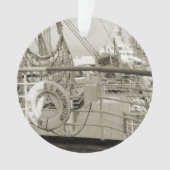 SS Luxury Liner Cruise Ship 1930 Deck Ornament (voorkant)