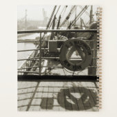 SS Luxury Liner Cruise Ship 1930 Deck Planner (Achterkant)