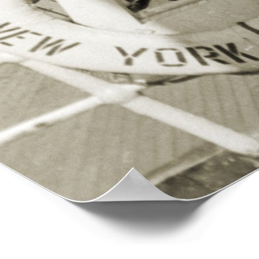 SS Luxury Liner Cruise Ship 1930 Deck Poster (Hoek)