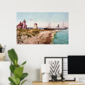 SS Manitou in Harbor Point, Michigan Poster (Thuiskantoor)