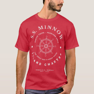 SS Minnow Island Charter moderne vintage 1 T-shirt