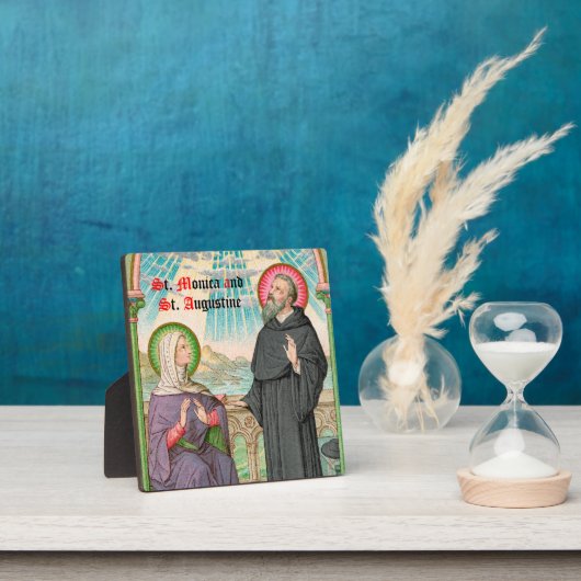 SS. Monica en Augustinus te Ostia (SAU 047) Fotoplaat (Insitu)