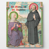 SS. Monica en Augustinus te Ostia (SAU 047) Fotoplaat (Voorkant)