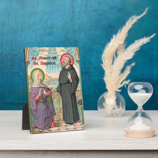 SS. Monica en Augustinus te Ostia (SAU 047) Fotoplaat (Zijkant)