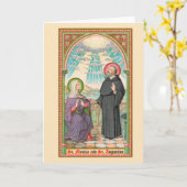 SS. Monica en Augustinus te Ostia (SAU 047) Kaart (Gele Bloem)