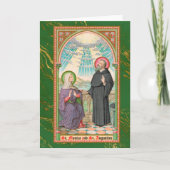 SS. Monica en Augustinus te Ostia (SAU 047) Kaart (Voorkant)