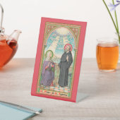 SS. Monica en Augustinus te Ostia (SAU 047) Reclamebord Met Voetstuk (Insitu)