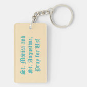 SS. Monica en Augustinus te Ostia (SAU 047) Sleutelhanger (achterkant)