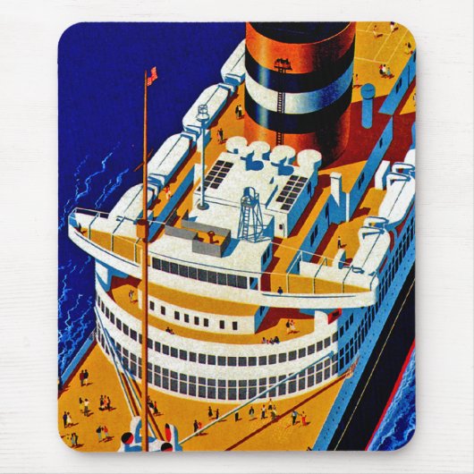 SS Nieuw Amsterdam Muismat (Voorkant)