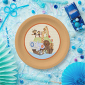 SS Noah / Noah's Ark Baby shower Papieren Bordje (Feest)