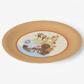 SS Noah / Noah's Ark Baby shower Papieren Bordje (Gekanteld)