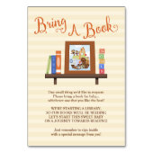 SS Noah / Noah's Ark Bring-a-Book Baby shower Kaart (Voorkant)