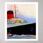 ss Normandie Forecastle Poster (Voorkant)