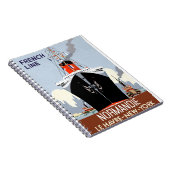 SS Normandie-laptop Notitieboek (Rechterzijde)