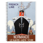 SS Normandie-laptop Notitieboek (Voorkant)