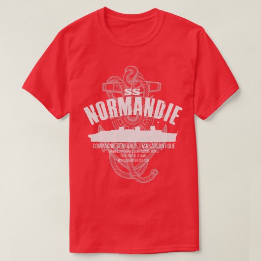 SS Normandie T-shirt (Design voorkant)